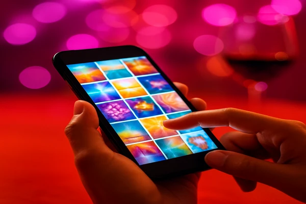 হাতের স্মার্টফোন নিয়ে একজন ব্যবহারকারী ডিজিটাল প্ল্যাটফর্মটি স্বাচ্ছন্দ্যে ব্যবহার করছেন